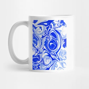 Liquid blue Mug